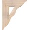 Ekena Millwork Funston Traditional Smooth Bracket, Douglas Fir, 5 1/2"W x 20"D x 24"H BKT06X20X24FST01SDF - alternate 4